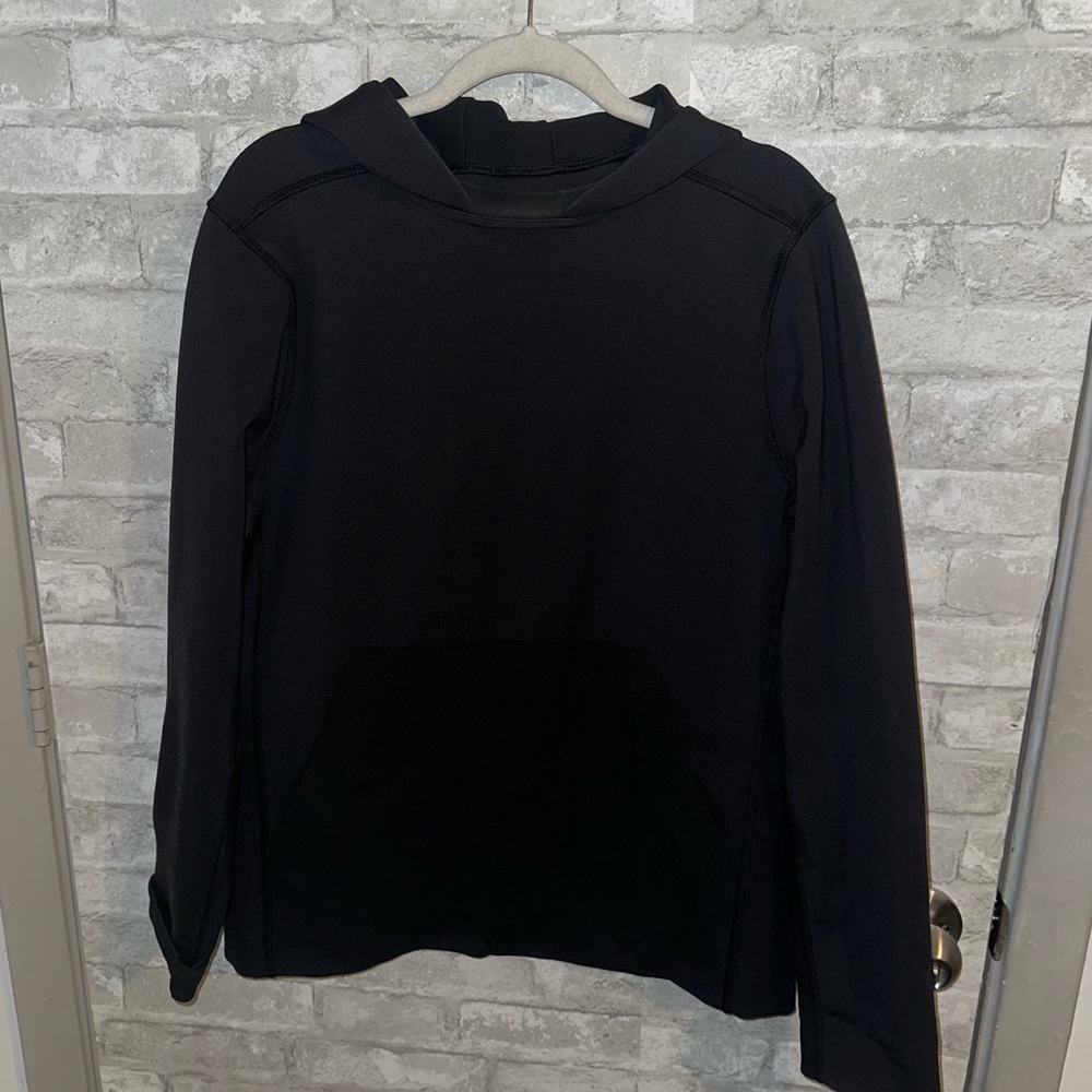 Lululemon *Rare* Mainstay Men Pullover Hooded Sweatshirt Kangaroo Pocket Sz S